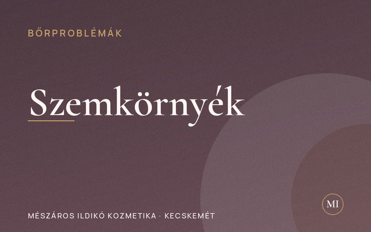 Szem körüli ráncok és sötét karikák: mit lehet tenni?